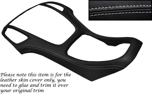 GREY STITCH CENTRE DASH SKIN COVER FITS VAUXHALL OPEL HOLDEN ASTRA J MK6 09-14