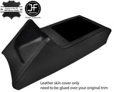 BLACK STITCH CONSOLE GEAR SURROUND LEATHER COVER FOR FORD CORTINA MK5 1979-1982