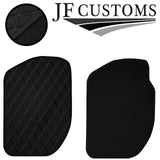 GREY DIAMOND VINYL 4X TAILORED FLOOR CARPETS FOR LAND ROVER FREELANDER 97-06 JF1