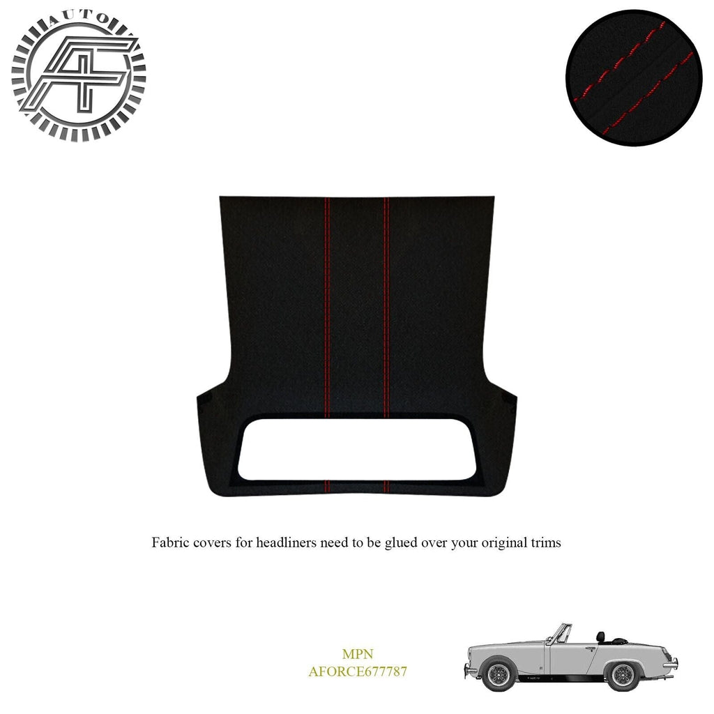 LUXE SUEDE HEADLINER COVER FITS MG MIDGET MK3 2DOOR ROADSTER HARDTOP 1966-1974