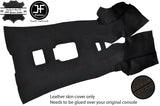 BROWN STITCH CENTRE CONSOLE TUNNEL REAL LEATHER COVER FOR HONDA S2000 AP1 99-03