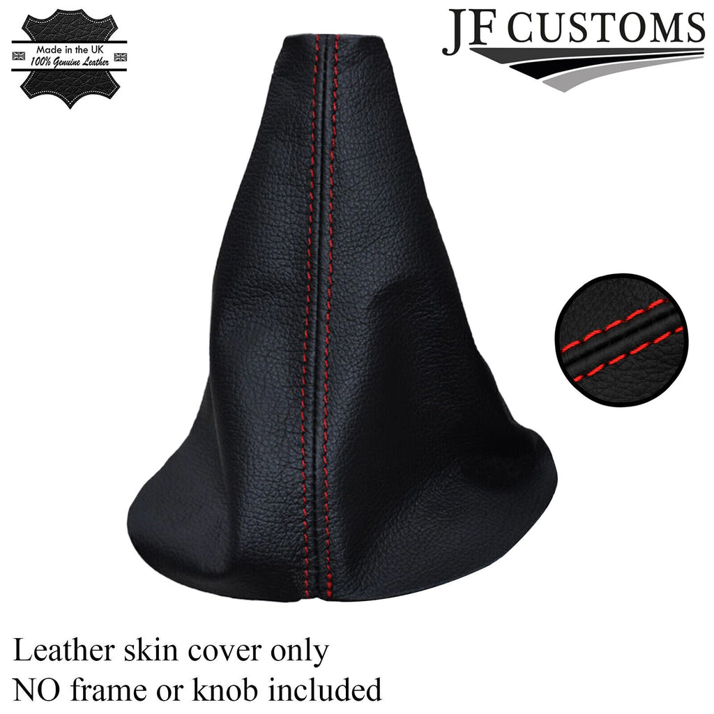 FITS FORD FIESTA MK6 MK7 FUSION 2002-2008 BOOT GAITER RED STITCHING COVER