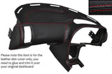 RED STITCH DASH DASHBOARD LEATHER SKIN COVER FITS LOTUS ELAN M100 1989-1995