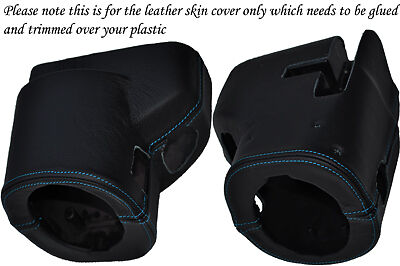 BLUE STITCH FITS NISSAN SKYLINE R33 92-98 GTS GTS T STEERING WHEEL SHROUD COVER