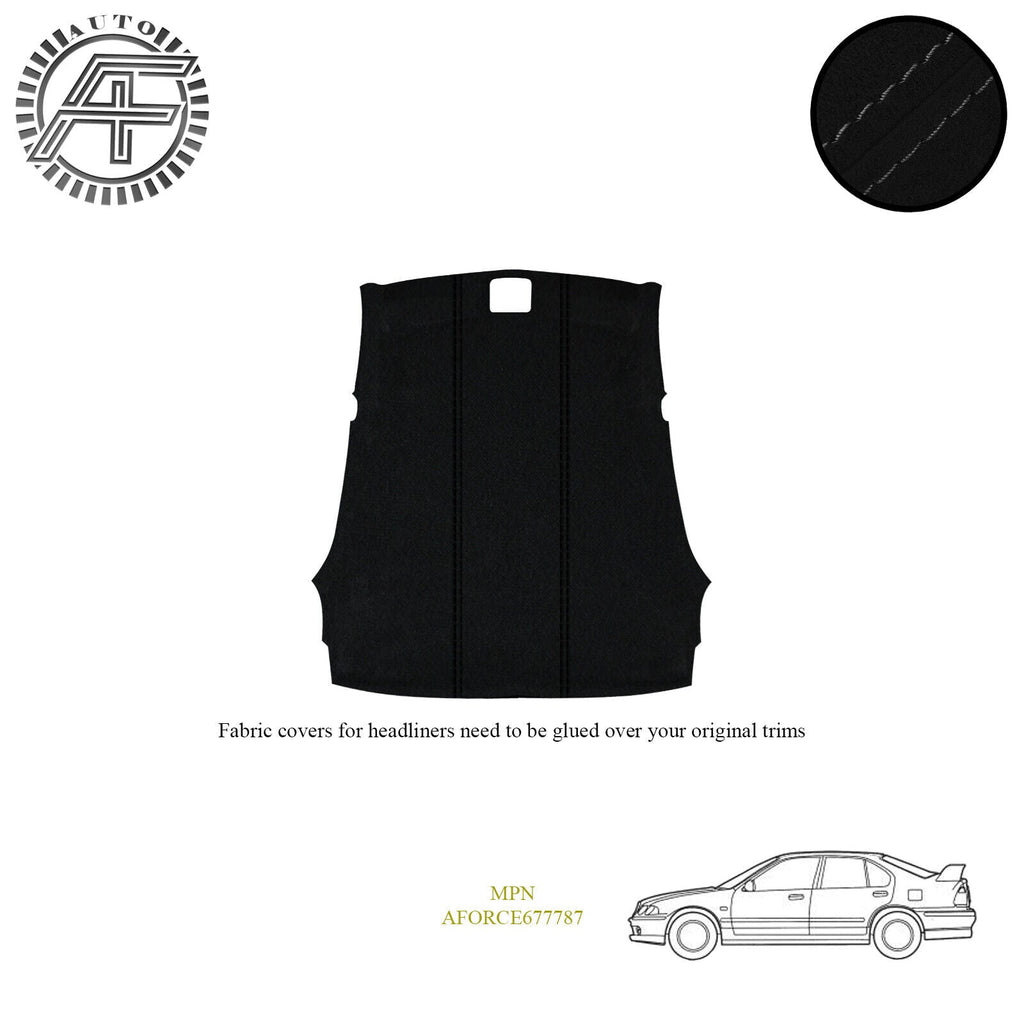 LUXE SUEDE HEADLINER COVER FITS MG ZS 180 5 DOOR HATCHBACK 2001-2005 MADE IN UK