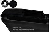 BLACK STITCH SUEDE CONSOLE SIDE TRIM & ARMREST COVER FOR HONDA CIVIC MK10 17-19