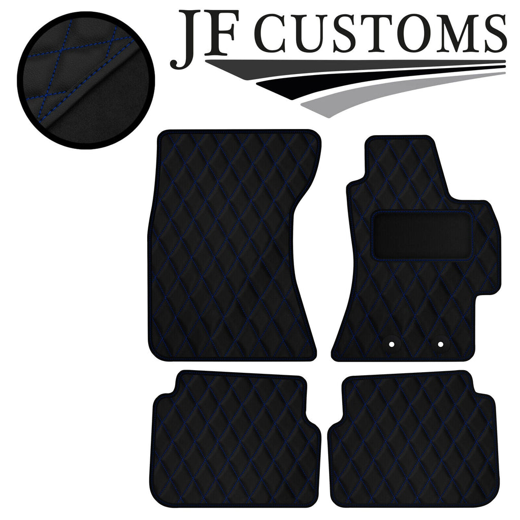 BLUE DIAMOND VINYL 4X TAILORED FLOOR CARPET FOR SUBARU IMPREZA 07-11 5DR JF1