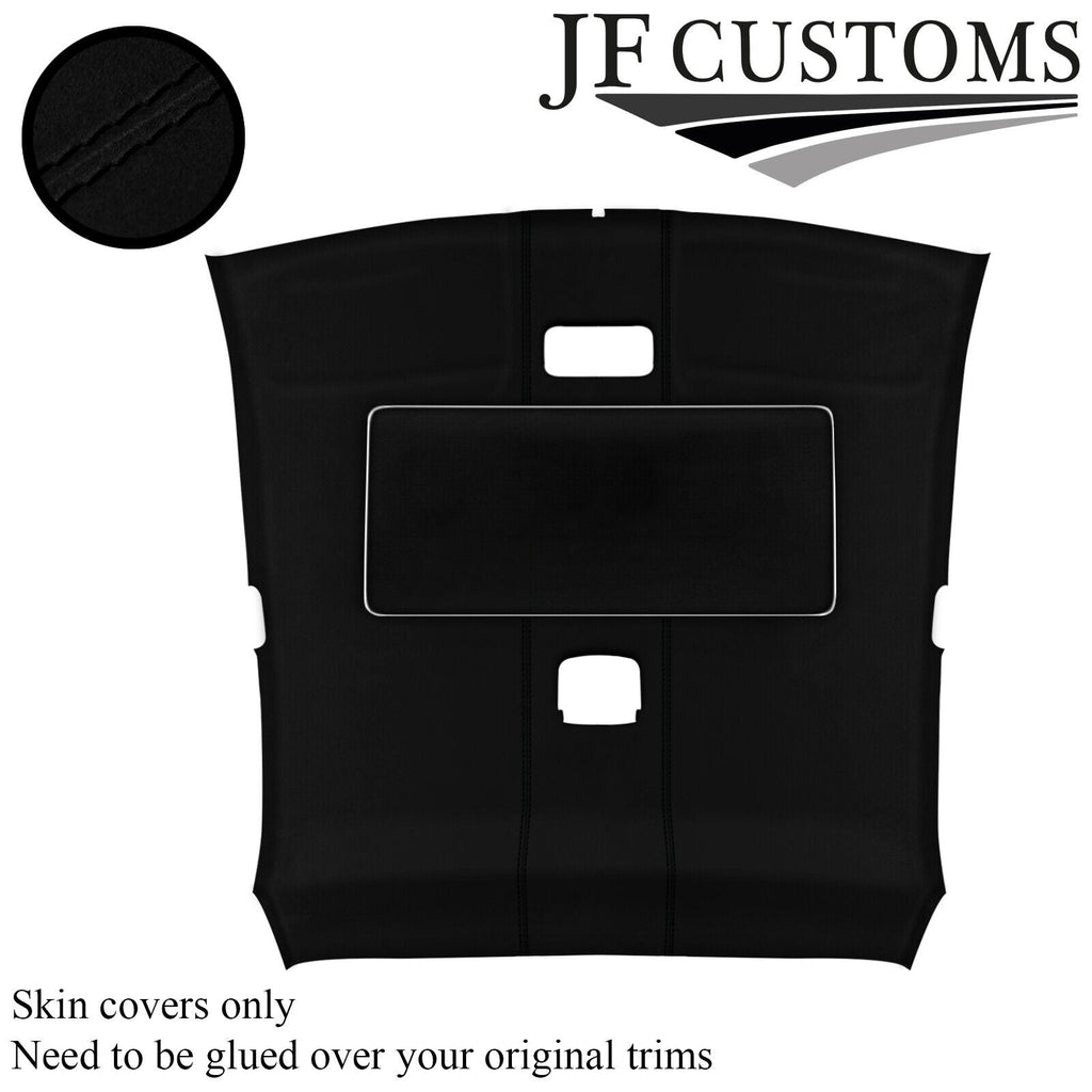 BLACK STITCH SUEDE SUNROOF HEADLINER COVER FOR LEXUS IS200 XE10 MK1 98-05