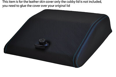 blue stitch FITS LANDROVER DISCOVERY 89-93 200TDI CENTRE CONSOLE CUBBY COVER