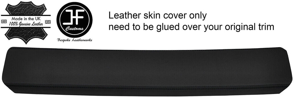 BLACK STITCH PANORAMIC SUNROOF TOP TRIM LEATHER COVER FITS TESLA MODEL S 12-18