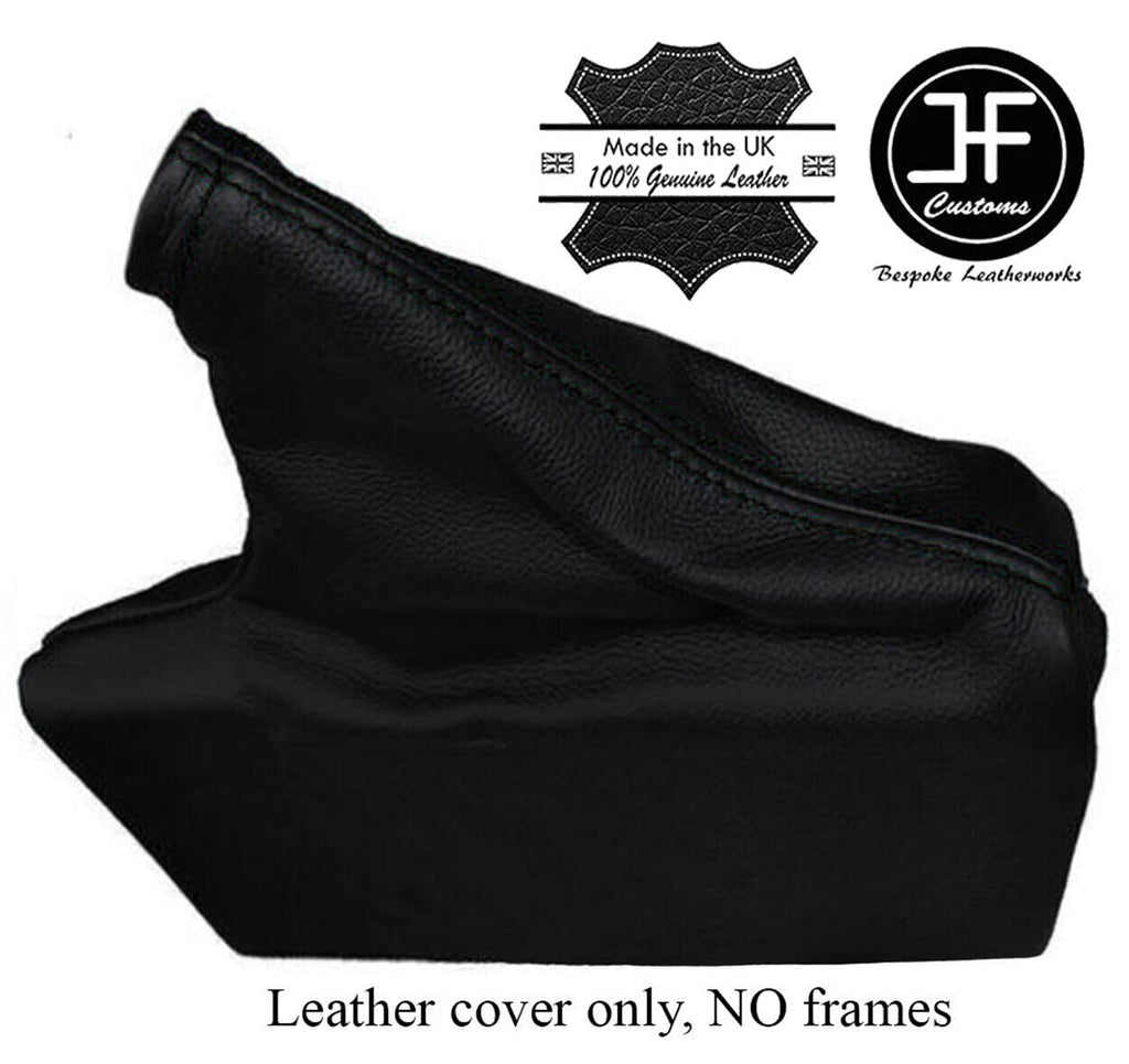 BLACK STITCH REAL LEATHER HANDBRAKE GAITER FITS SUBARU CROSSTREK 2012-2016