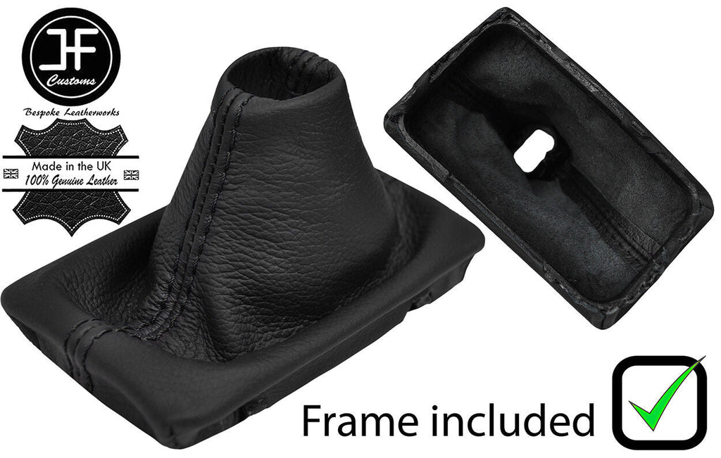 BLACK STITCH LEATHER AUTOMATIC GEAR+PLASTIC FRAME FITS MERCEDES SLK R171 04-11