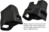 BLACK STITCH STEERING SHROUD LEATHER COVER FITS PORSCHE 986 BOXSTER&CARRERA 996
