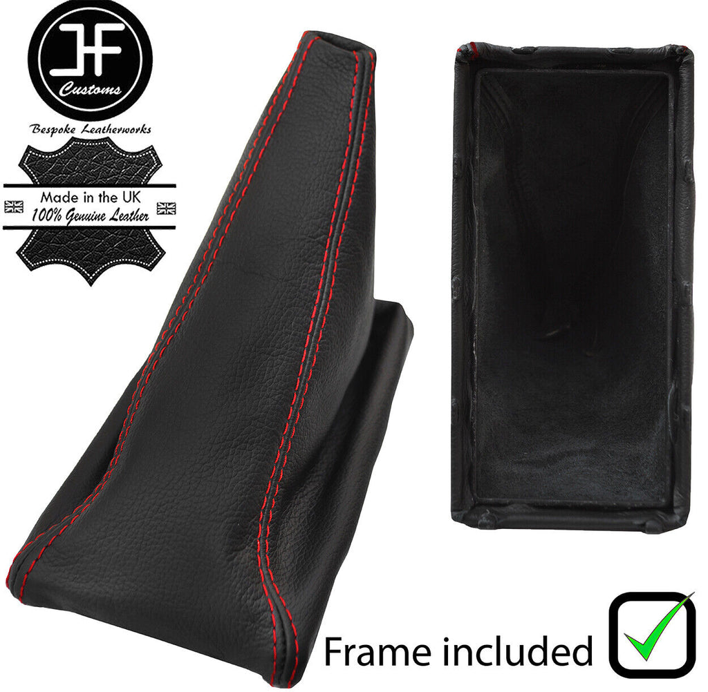 RED STITCH MANUAL GEAR GAITER+PLASTIC FRAME FOR NISSAN TERRANO II 1993-2006