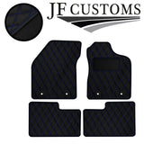 BLUE DIAMOND VINYL 4X TAILORED FLOOR CARPET FOR ALFA ROMEO GIULIETTA 10-14 JF1
