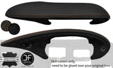BROWN STITCH DASH DASHBOARD LEATHER COVER FOR PORSCHE CARRERA 911 996 01-05 JF1