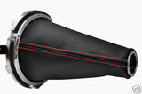 FITS HONDA CIVIC TYPE R LEATHER GEAR GAITER BOOT RED ST CUSTOM NEW MADE IN UK