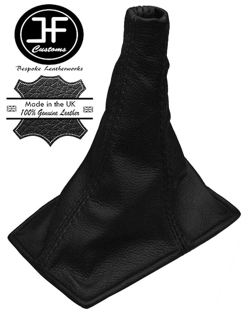 BLACK REAL LEATHER MANUAL GEAR GAITER FITS TOYOTA CELICA 1990-1993 CUSTOM NEW
