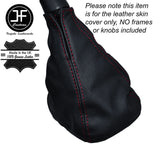 RED STITCH MANUAL GEAR GAITER OVER RUBBER FITS CHRYSLER GRAND VOYAGER 02-05