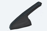blue stitch FITS FIAT PUNTO MK2 MK3 GRANDE PUNTO 99-10 LEATHER HANDBRAKE GAITER
