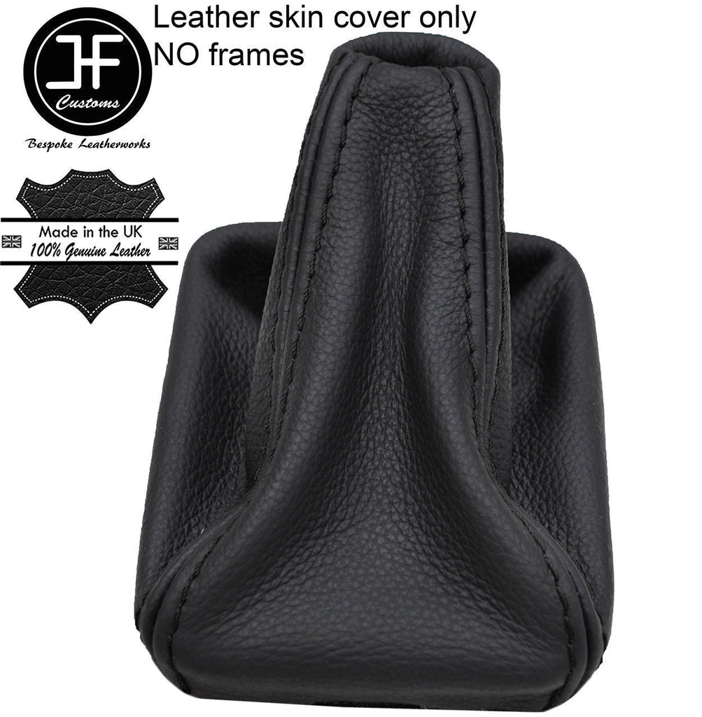 BLACK STITCHING LEATHER GEAR STICK GAITER FOR MERCEDES A CLASS W169 2004-2012