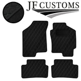 GREY DIAMOND VINYL 4X TAILORED FLOOR CARPETS FOR HYUNDAI TIBURON COUPE 02-09 JF1