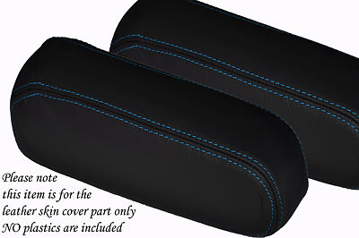 blue stitch FITS VW T25 BUS VAN VANAGON WESTFALIA ARMREST COVERS ONLY CUSTOM NEW