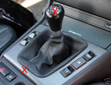 FITS BMW E46 GENUINE LEATHER GEAR GAITER SHIFT BOOT NEW CUSTOM NEW MADE IN UK