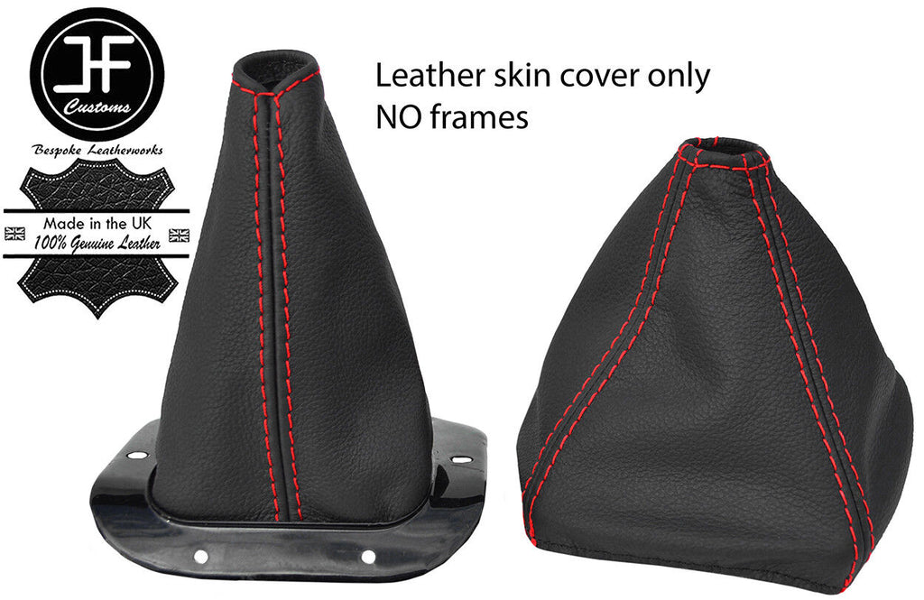 RED STITCH LEATHER GEAR+TRANSFER GAITERS FOR LAND CRUISER FJ40 FJ45 FJ55 HJ45