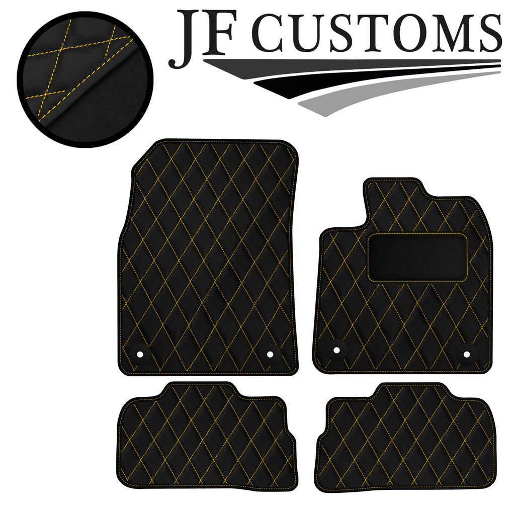 YELLOW DIAMOND VINYL 4X TAILORED FLOOR CARPET FOR SUZUKI KIZASHI  09-21 JF1