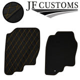 YELLOW DIAMOND VINYL 4X TAILORED FLOOR CARPET FOR NISSAN NAVARA D40 05-10 JF1