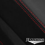 RED STITCH LEATHER CENTRE CONSOLE COVER FOR RANGE ROVER L320 SPORT 05-13