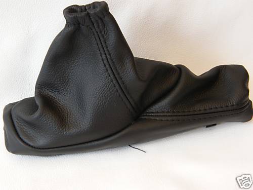 FITS PEUGEOT 407 HDI/S/SE  2004-2010 HANDBRAKE GAITER REAL  LEATHER CUSTOM NEW