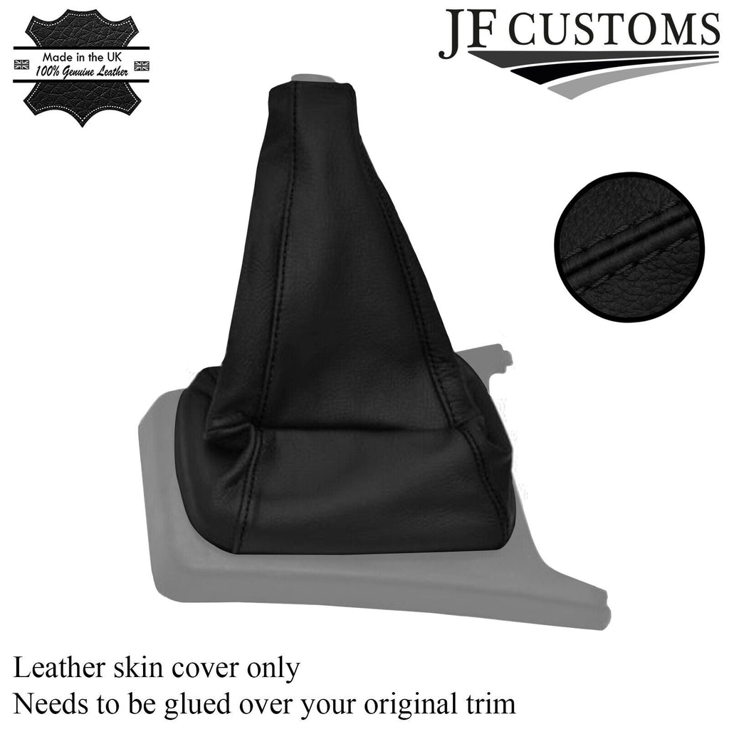 BLACK STITCH FITS NISSAN SENTRA SE R SE-R 1991-1994 LEATHER SHIFT BOOT ONLY