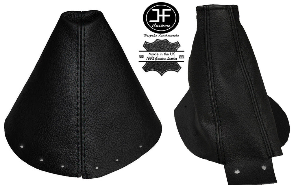 BLACK STITCHING LEATHER MANUAL GEAR & HANDBRAKE GAITER FITS 300ZX 1989-2000