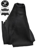 BLACK STITCH MANUAL LEATHER GEAR GAITER FITS HONDA CIVIC 3 DOOR COUPE 1995-2000
