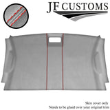 RED STITCH L GREY LUXE-SUEDE FRONT ROOF HEADLINER FOR FORD TRANSIT CONNECT 02-13