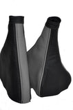 FITS FIAT MAREA  BRAVO BRAVA GEAR HANDBRAKE BLACK & M GREY CUSTOM NEW MADE IN UK