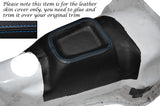 BLUE STITCH CENTER CONSOLE LEATHER SKIN COVER FITS TRIUMPH VITESSE 61-75