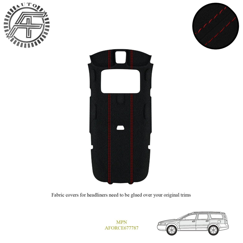 LUXE SUEDE HEADLINER COVER FITS VOLVO V70/XC70 OCEAN RACE 5-DR + SUNROOF 01-06
