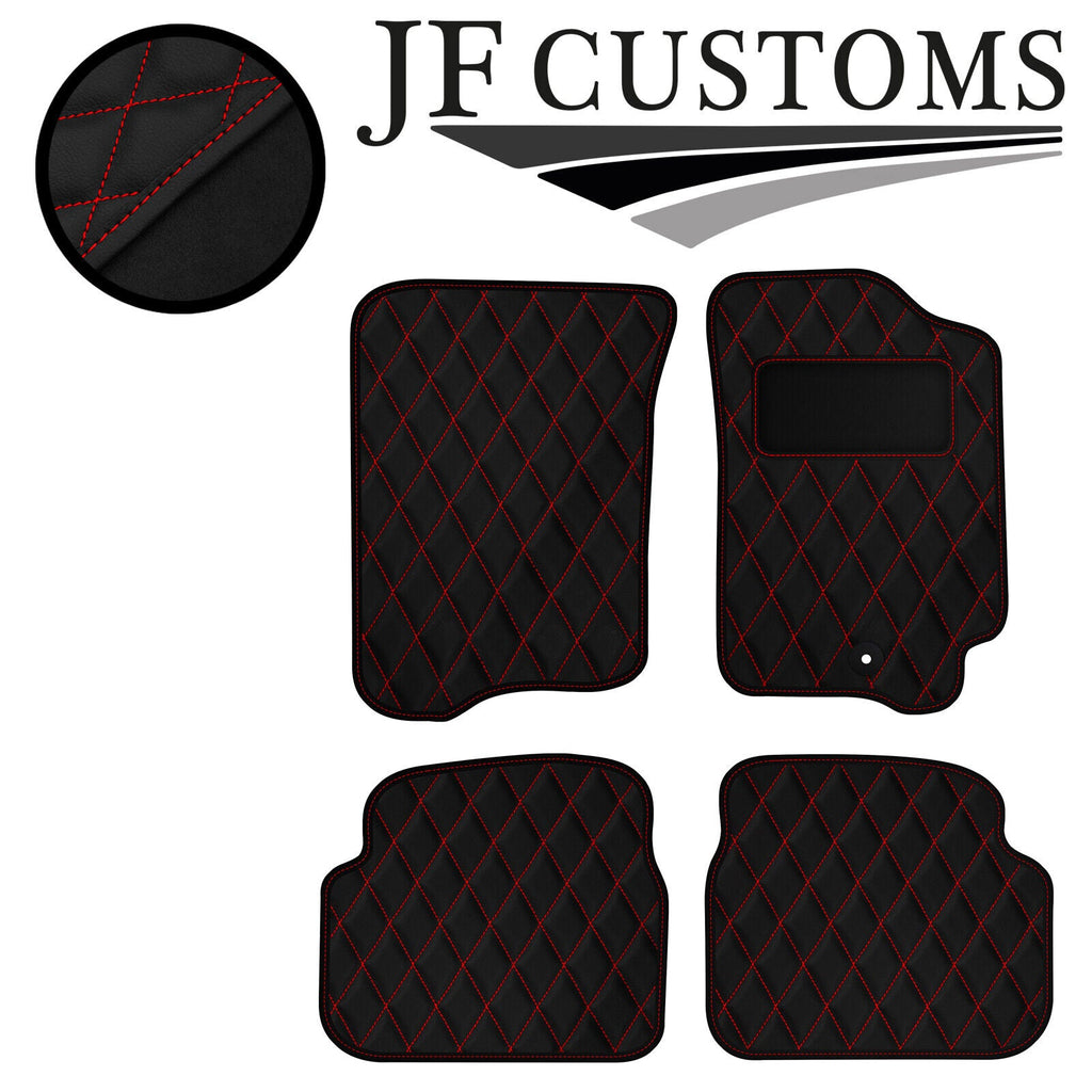 RED DIAMOND VINYL 4X TAILORED FLOOR CARPET FOR SUBARU IMPREZA 93-00 JF1
