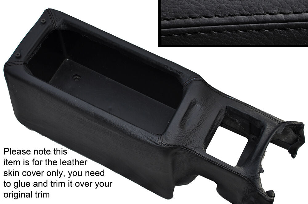 BLACK STITCH CENTRE CONSOLE TUNNEL SKIN COVER FITS MITSUBISHI FTO 1994-2001