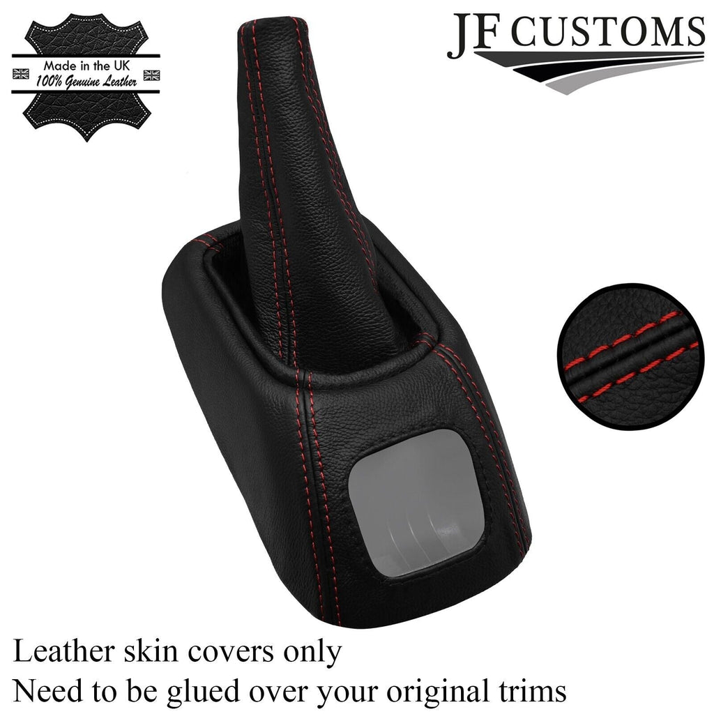 D RED STI. LEATHER GEAR+SURROUND COVERS+FRAME FOR HYUNDAI STAREX H-1 H200 97-06