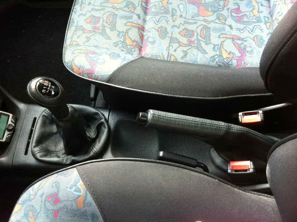 FITS SEAT IBIZA CORDOBA 1993-1999 GEAR  HANDBRAKE GAITER NEW BLACK STITCH