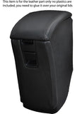 black stitch FITS TOYOTA MR2 MK2 1989-2000 ARMREST&STORAGE BOX LID COVERS LTHR