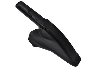FITS FORD FIESTA MK7 08+ HANDBRAKE GAITER black stitching CUSTOM NEW MADE IN UK