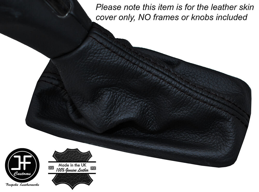 BLACK STITCH AUTO AUTOMATIC SKIN SHIFT BOOT FITS FORD EXPLORER 2011-2015