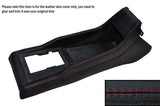 RED STITCHING CENTRE CONSOLE SKIN COVER FITS VW POLO MK2 2 II 86C 81-94
