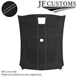 WHITE STITCH D GREY SUEDE ROOF HEADLINER COVER FOR MITSUBISHI LANCER EVO 7 8 9