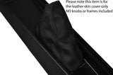 BLACK STITCH LEATHER SKIN HANDBRAKE GAITER FITS AUSTIN PRINCESS 1978-1982
